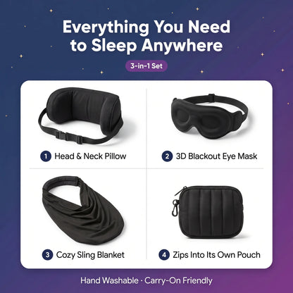 Flynest™ 3-in-1 Travel Sleep Set