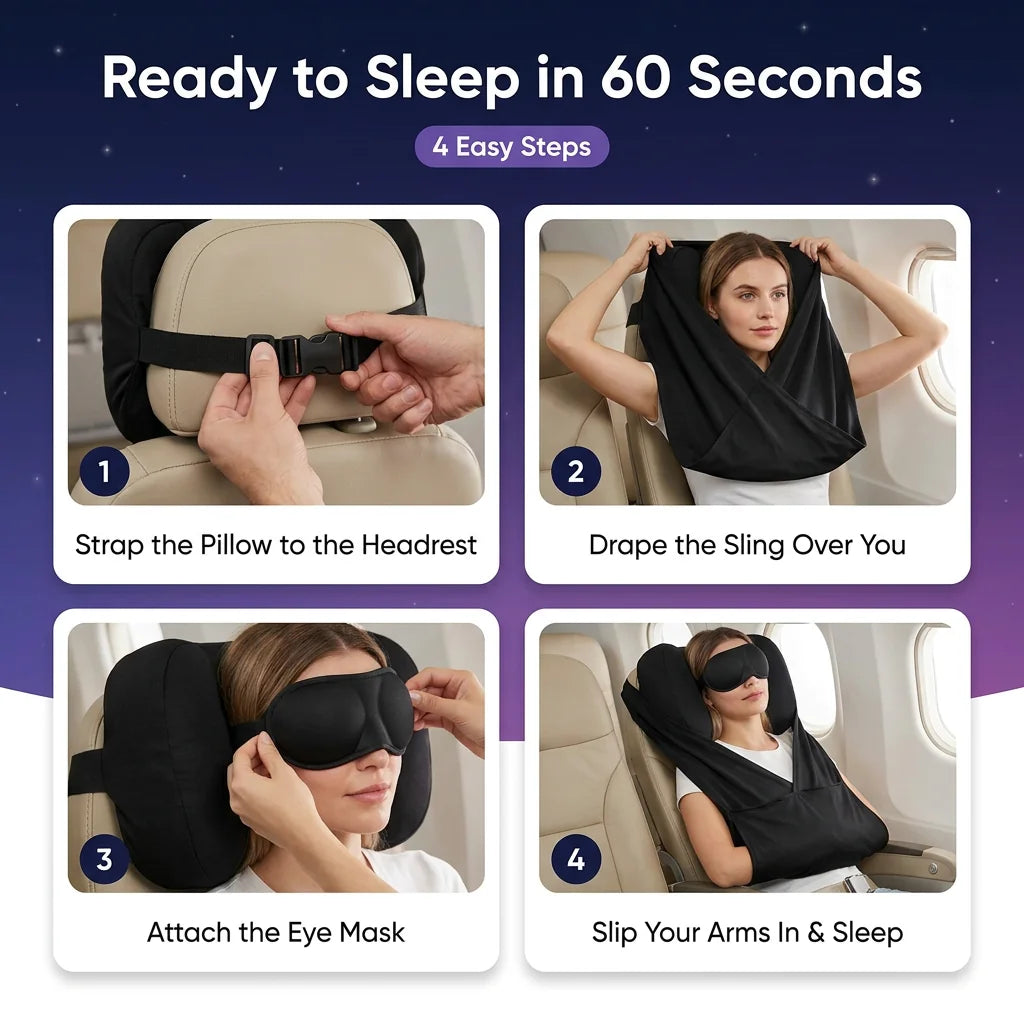 Flynest™ 3-in-1 Travel Sleep Set